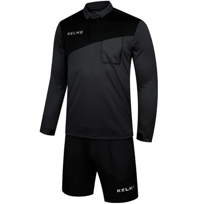 KELME Scheidsrechtersshirt Lange Mouwen - Professioneel Referee Uniform voor Voetbal AllFourSports