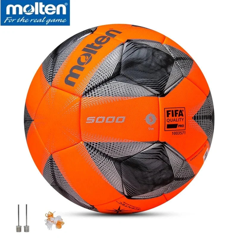 Molten F5A5000 Voetbal Maat 5 - Professionele Trainingsbal Euro 2024 eprolo