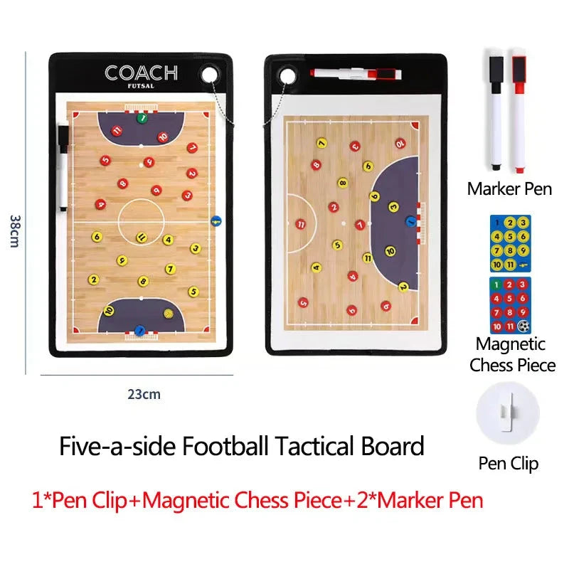 Magnetisch Voetbal Tactiekbord - Professioneel Coaching Klembord voor Training eprolo