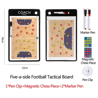 Magnetisch Voetbal Tactiekbord - Professioneel Coaching Klembord voor Training eprolo