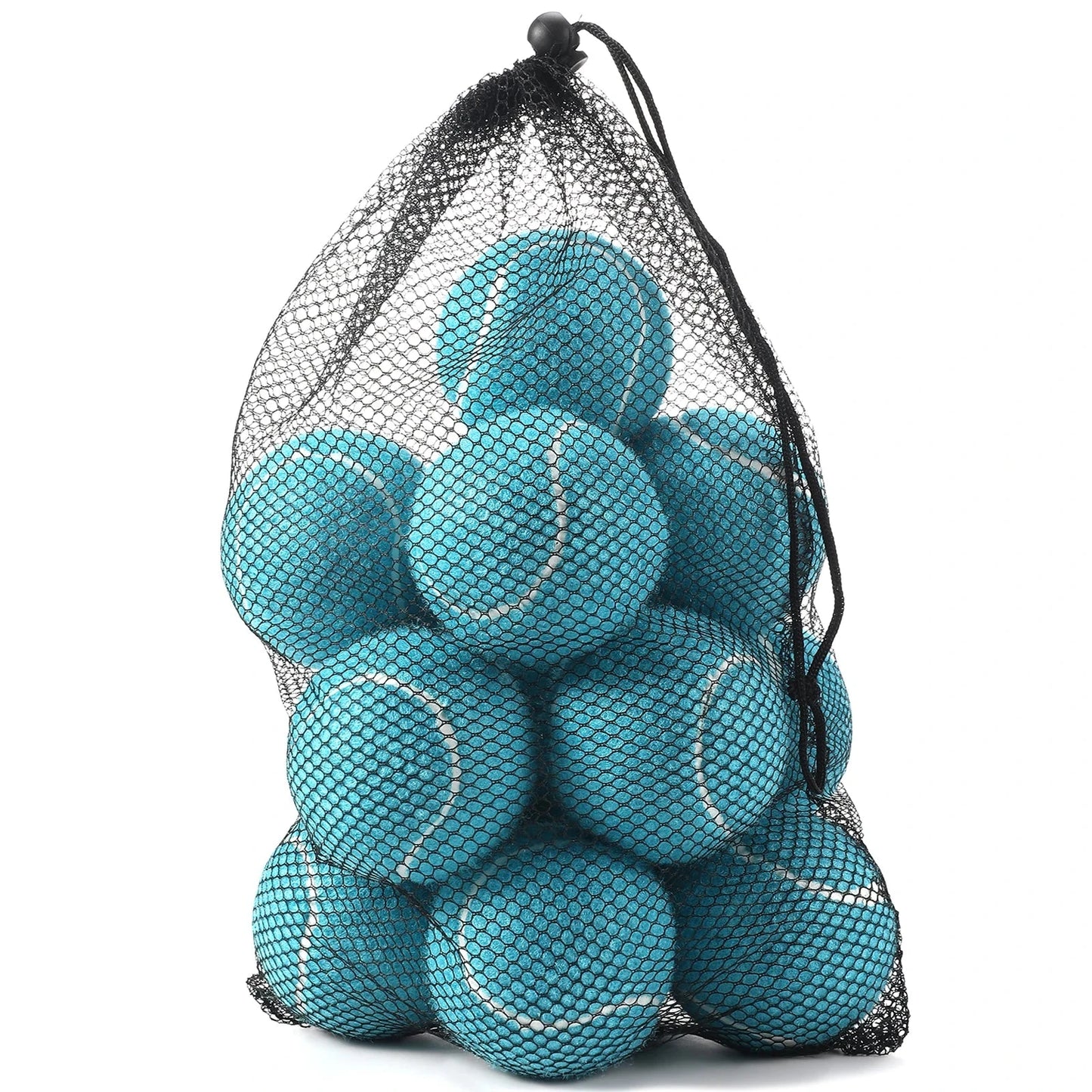 Tennisballen 12-Pack - Trainings Tennisballen voor Beginners met Opbergnet eprolo