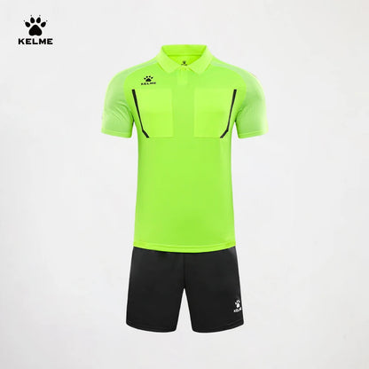 KELME Scheidsrechtersshirt Korte Mouwen - Professioneel Referee Uniform voor Voetbal AllFourSports
