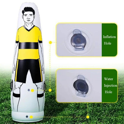 Opblaasbare Voetbal Trainingsmuur - Dummy Muur voor Vrije Trappen en Verdedigingstraining eprolo