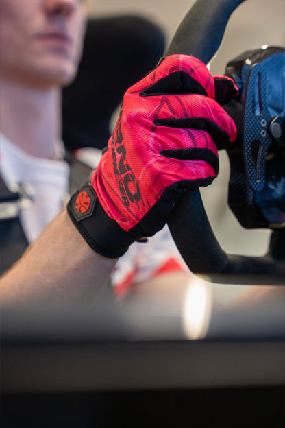 Sim Racing Gloves - APEX - Red Jarno Opmeer Store