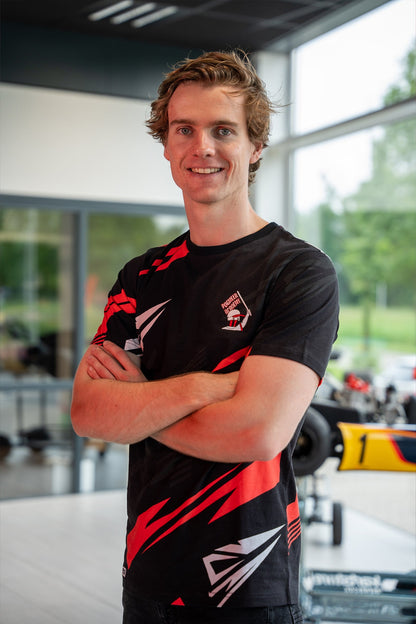 T-shirt - INDICATOR - Black Jarno Opmeer Store