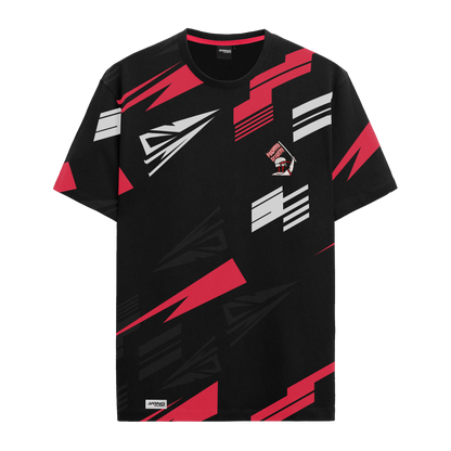 T-shirt - INDICATOR - Black Jarno Opmeer Store