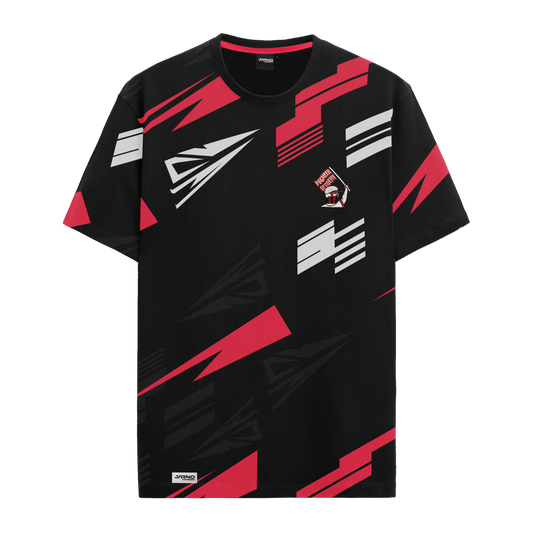 T-shirt - INDICATOR - Black Jarno Opmeer Store