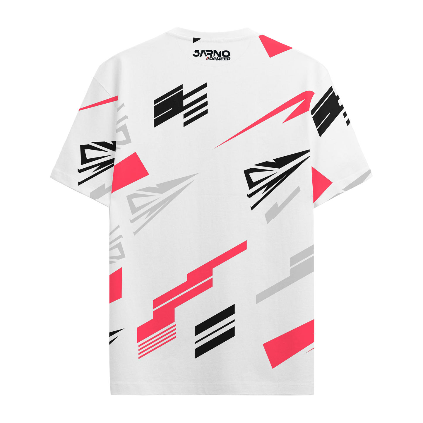 T-shirt - INDICATOR - White Jarno Opmeer Store