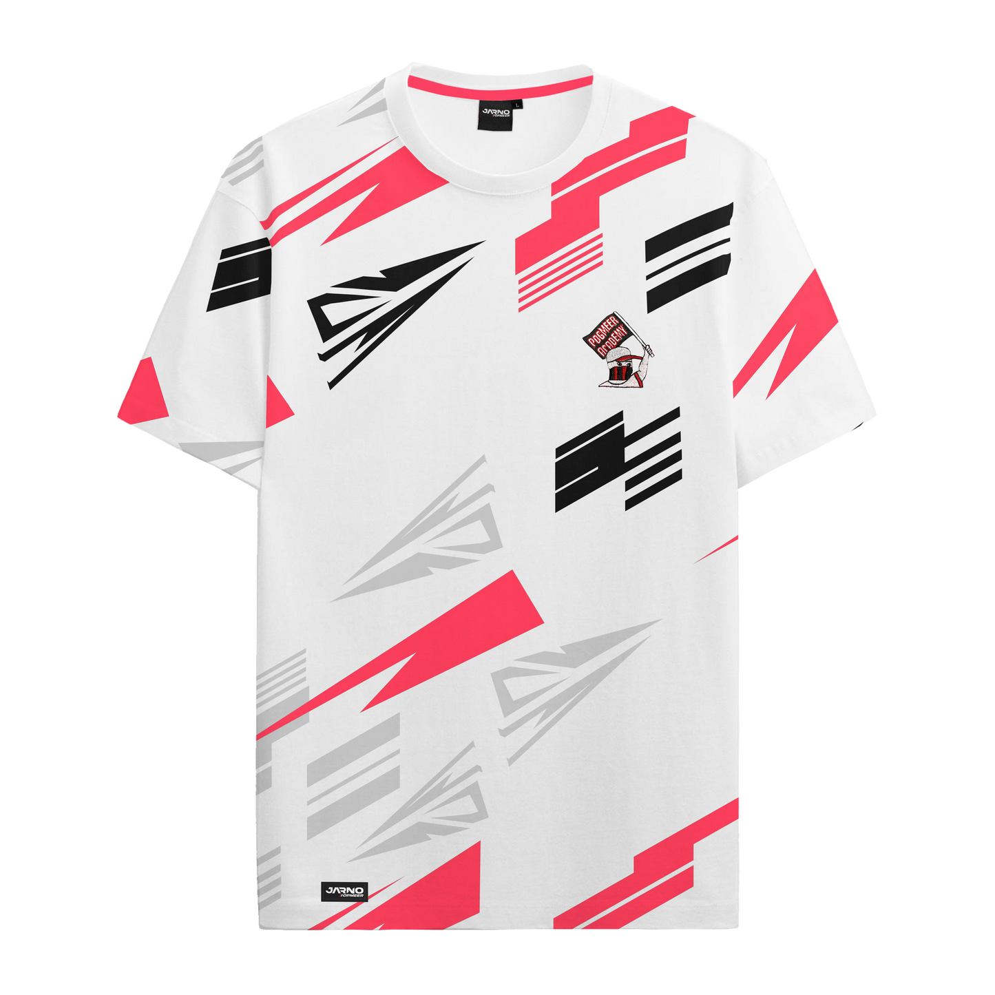 T-shirt - INDICATOR - White Jarno Opmeer Store