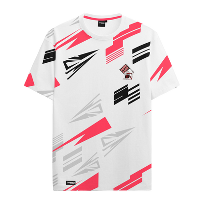 T-shirt - INDICATOR - White Jarno Opmeer Store