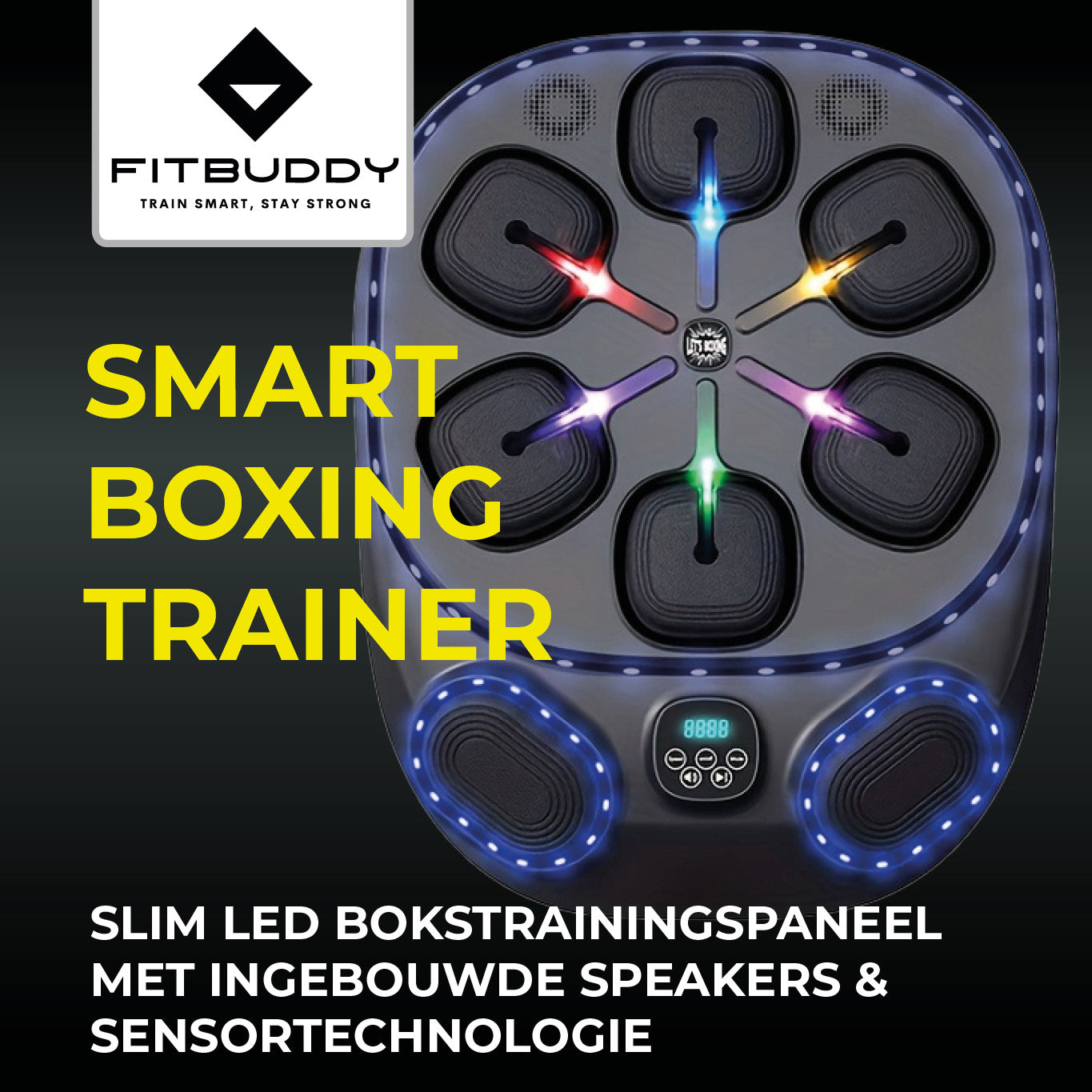 Smart Boxing Trainer Machine – Fitbuddy Pro Fitbuddy Official