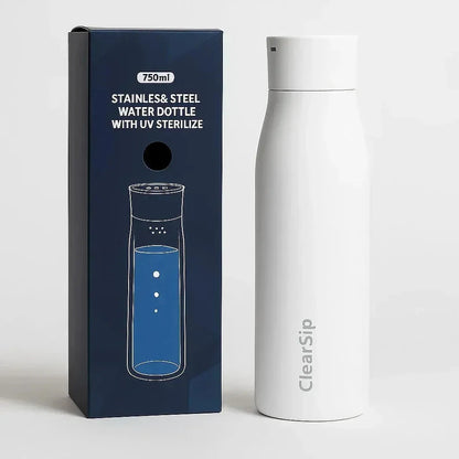 ClearSip | Slimme Waterfles – UV‑C zelfreinigend & drinkherinnering ClearSip