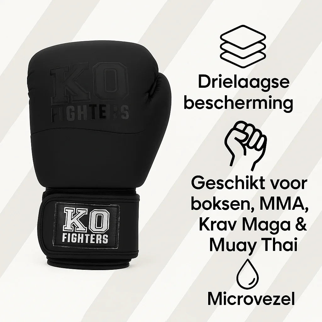 Thunder Strike Zwart KO Fighters