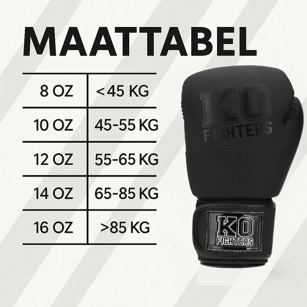 Thunder Strike Zwart KO Fighters