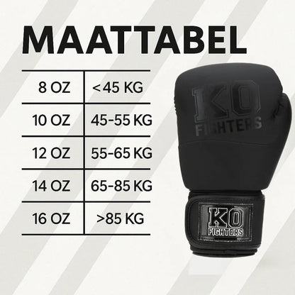 Thunder Strike Zwart KO Fighters