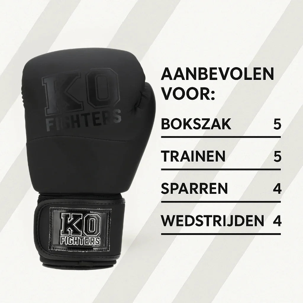 Thunder Strike Zwart KO Fighters
