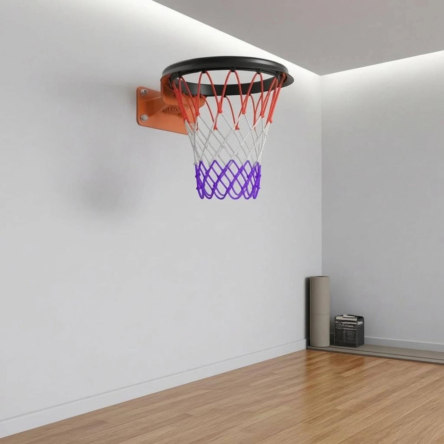 One-Piece Hoop Hoop Portable Basketball Hoop Hoop Sports Equipment No Installation Durable AllFourSports