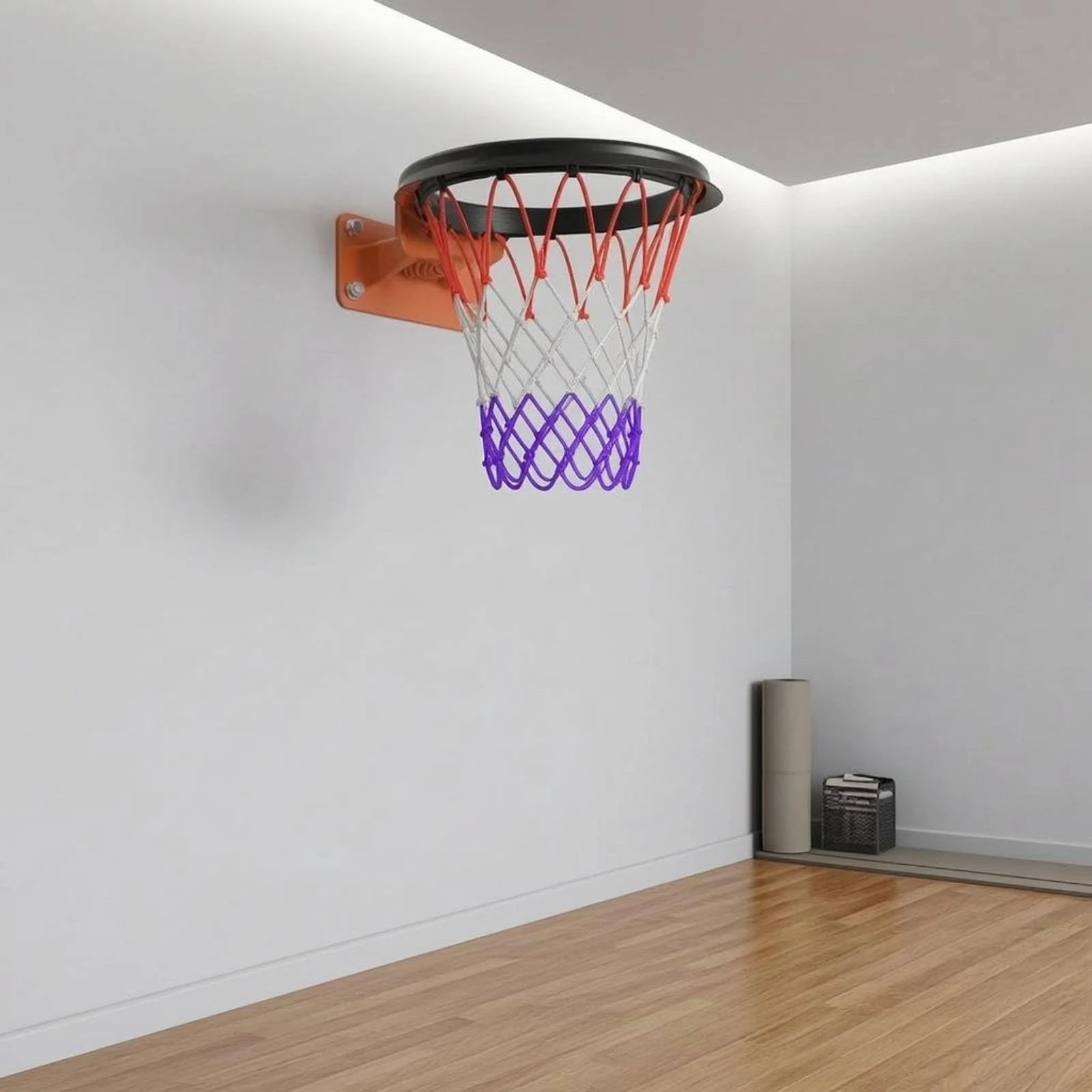 One-Piece Hoop Hoop Portable Basketball Hoop Hoop Sports Equipment No Installation Durable AllFourSports