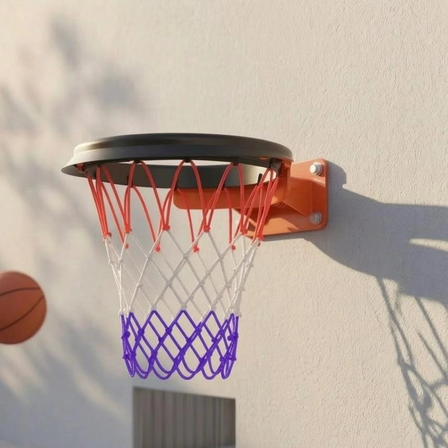 One-Piece Hoop Hoop Portable Basketball Hoop Hoop Sports Equipment No Installation Durable AllFourSports