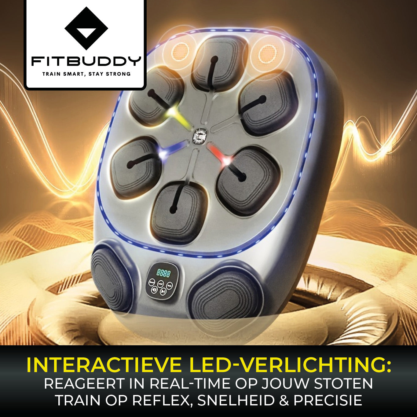 Smart Boxing Trainer Machine – Fitbuddy Pro Fitbuddy Official