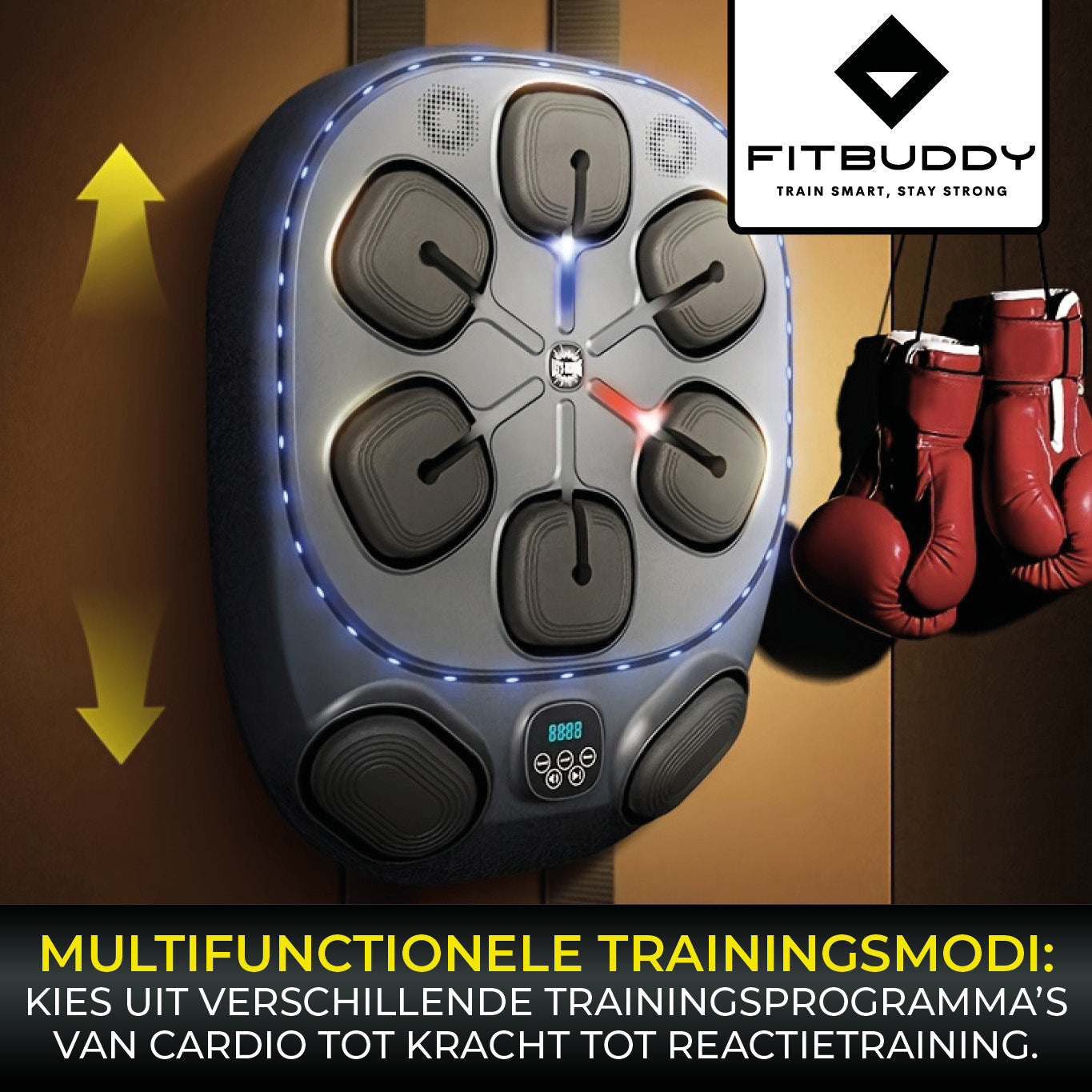 Smart Boxing Trainer Machine – Fitbuddy Pro Fitbuddy Official