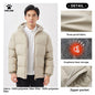 Kelme Sports Cotton Jacket Men's Winter 2024 New Style Bread Jacket Hooded Windproof Jacket Thickened Warm Cotton Jacket AllFourSports