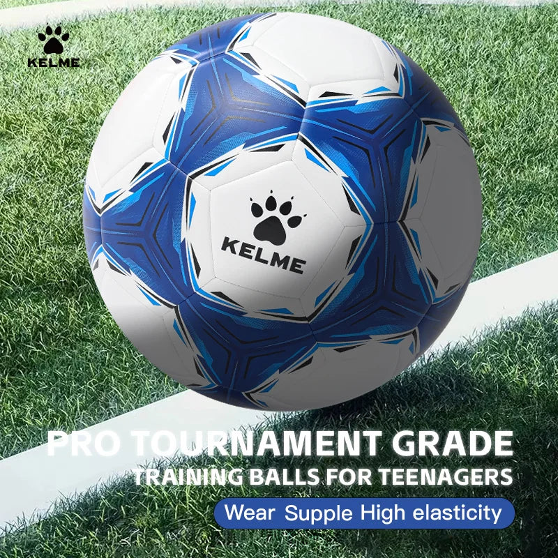 KELME Professional Football Soccer Ball Size 5 TPU aterial Team Outdoor Match Game Football Training High Quality Soccer Balls AllFourSports