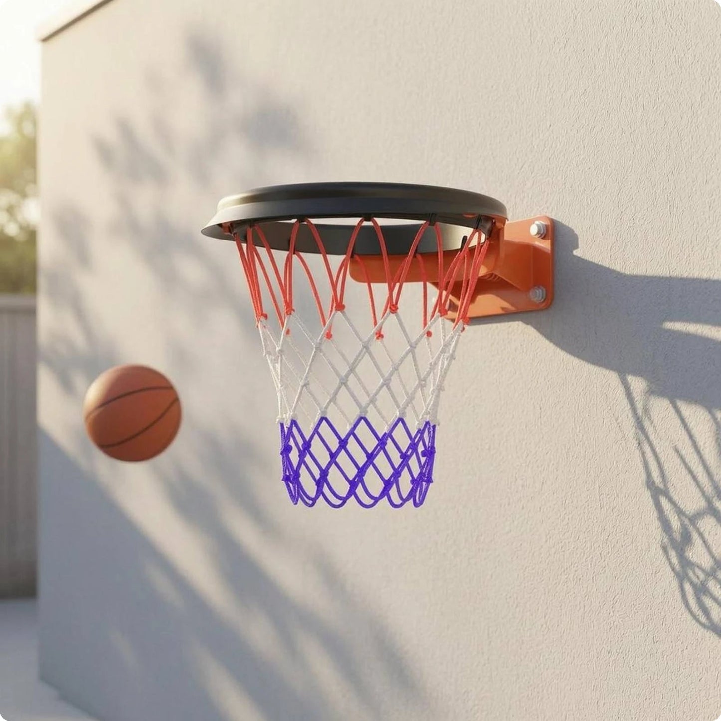 One-Piece Hoop Hoop Portable Basketball Hoop Hoop Sports Equipment No Installation Durable AllFourSports