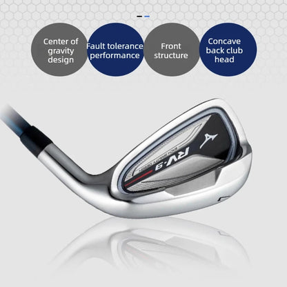 Mizuno RV-9 Mens Complete Golf Club Set Beginner Intermediate High Forgiveness Long Distance Full Clubs Kit With Golf Stand Bag AllFourSports