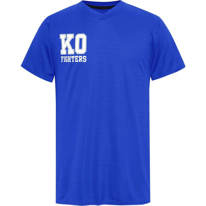 T-Shirt Blauw KO Fighters