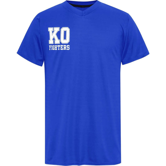 T-Shirt Blauw KO Fighters