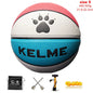 KELME Man Basketball PU Materia Team Sports Match Training Basketball Indoor and Outdoor Wear-resistant High Quality Ball size 7 AllFourSports