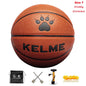 KELME Man Basketball PU Materia Team Sports Match Training Basketball Indoor and Outdoor Wear-resistant High Quality Ball size 7 AllFourSports