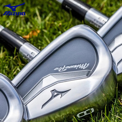 Mizuno Pro 243 Mens Golf Iron Set Forged Soft Iron Clubs 7Pcs High Forgiveness Daily Golf Practice Clubs for Training and Course AllFourSports