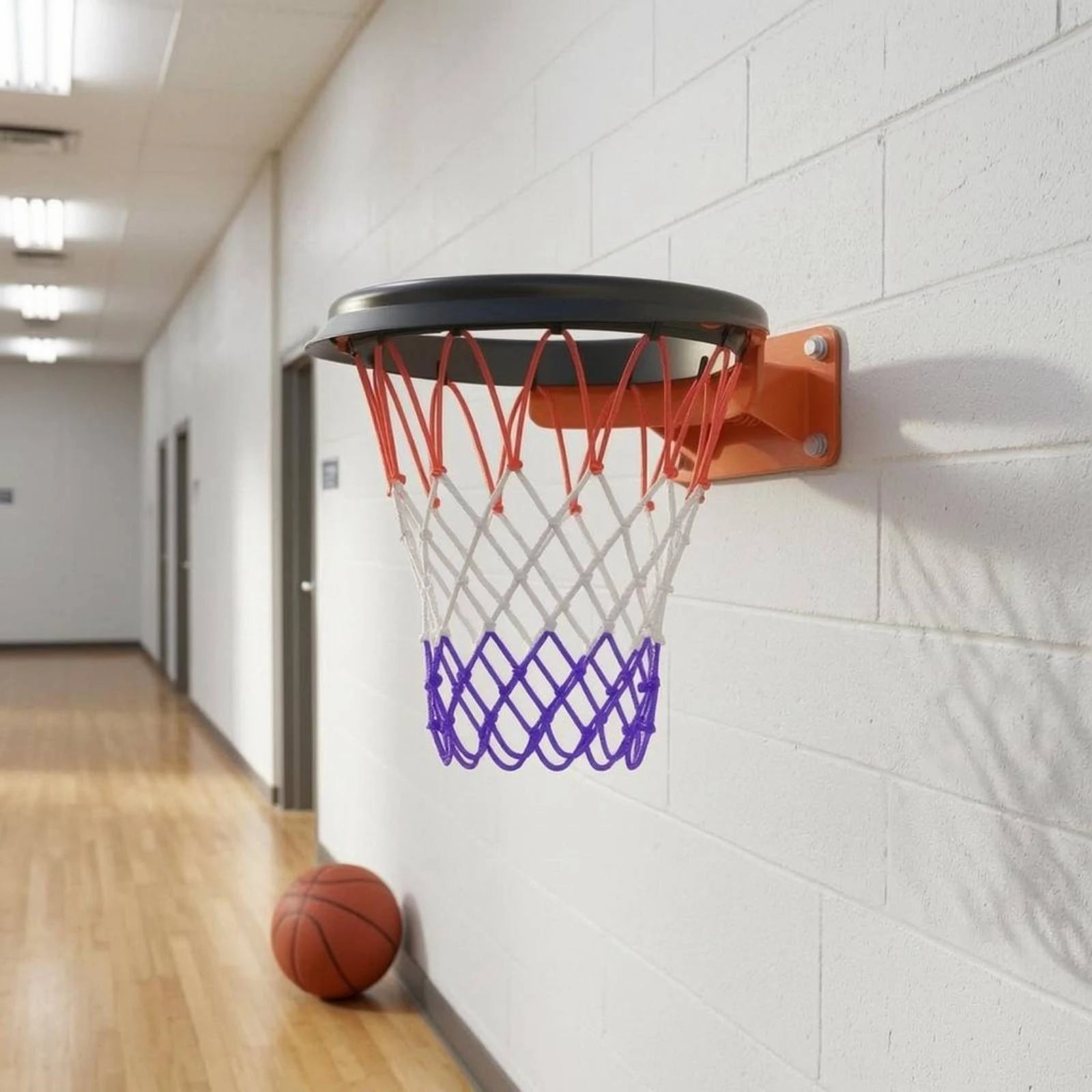 One-Piece Hoop Hoop Portable Basketball Hoop Hoop Sports Equipment No Installation Durable AllFourSports