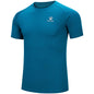 Kelme Men's Sports T-shirt Ice Silk Quick-drying Short-sleeved Fitness Outdoor Running Training Breathable Top AllFourSports