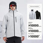 Kelme 3-in-1 Assault Suit Men's Waterproof Mountaineering Suit Outdoor Camping Windproof And Warm Hiking Jacket AllFourSports