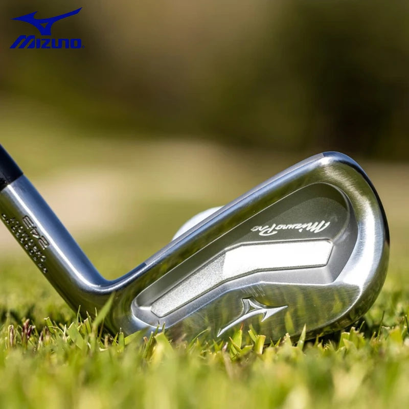Mizuno Pro 243 Mens Golf Iron Set Forged Soft Iron Clubs 7Pcs High Forgiveness Daily Golf Practice Clubs for Training and Course AllFourSports