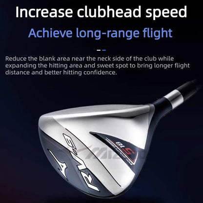 New Mizuno RV-9 Mens Golf Clubs Set Beginner Mid Handicap High Forgiving Long Range Clubs Full Package with Carry Golf Bag AllFourSports