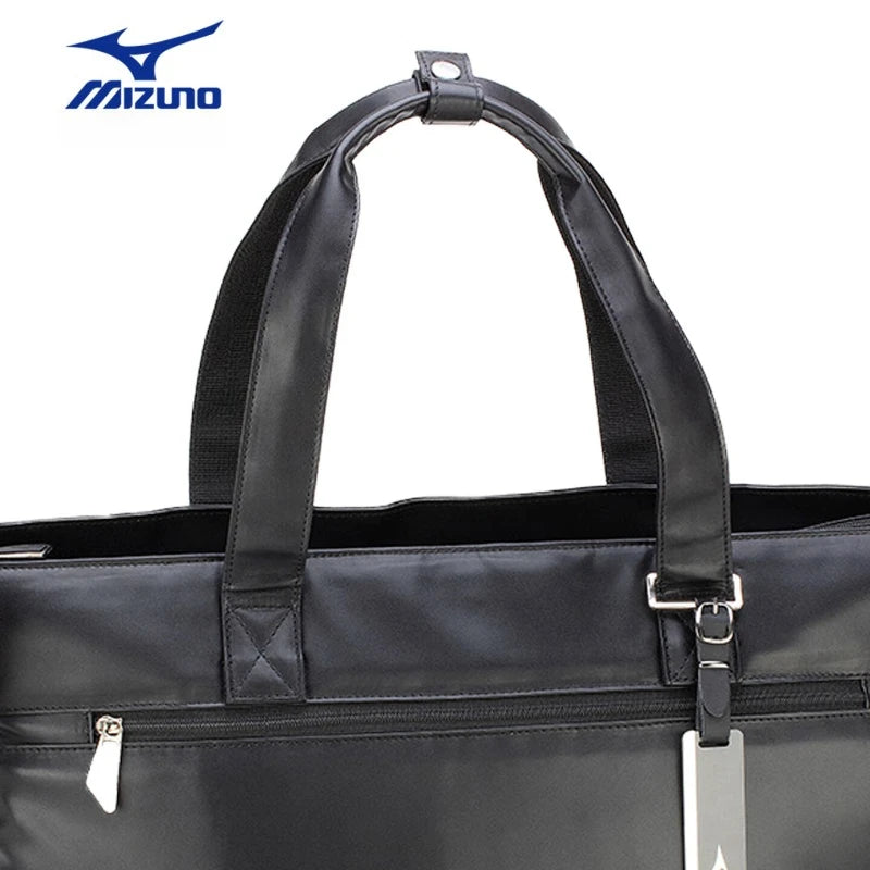 Mizuno Golf Clothes Bag Large Capacity Garment Storage Bag with Separate Shoe Compartment Portable Handbag for Daily Golf Sport AllFourSports