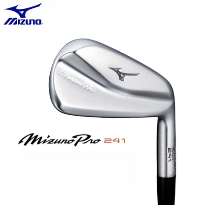 Mizuno Mens Golf Iron Set Pro 241 Soft Forged Control Irons DG120 Steel S #4-9P 7PCS Daily Golf Practice and Skills Training AllFourSports