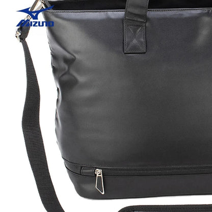 Mizuno Golf Clothes Bag Large Capacity Garment Storage Bag with Separate Shoe Compartment Portable Handbag for Daily Golf Sport AllFourSports