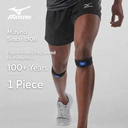 Mizuno Patella Knee Strap Adjustable Patella Knee Strap Shockproof Knee Support Brace for Daily Sports Running Basketball AllFourSports