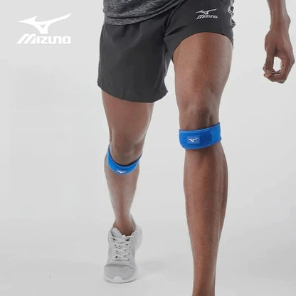 Mizuno Patella Knee Strap Adjustable Patella Knee Strap Shockproof Knee Support Brace for Daily Sports Running Basketball AllFourSports