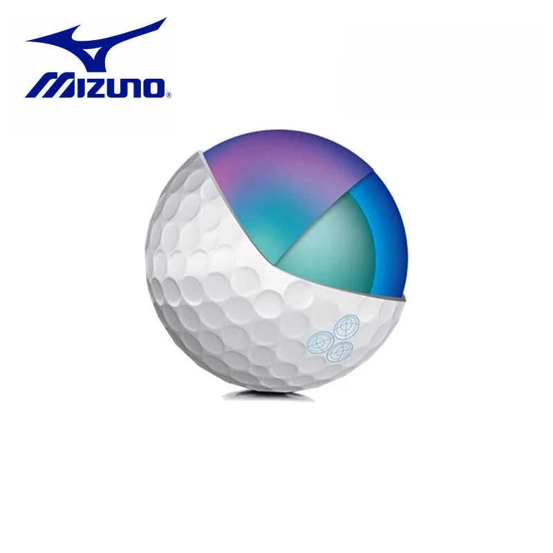 Mizuno RB MAX 3-Piece Golf Balls Professional Long Distance Soft Feel Practice Balls High Speed Golfing Accessories Set AllFourSports